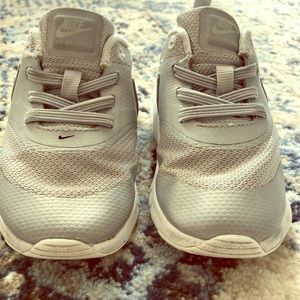 Silver grey Nikes